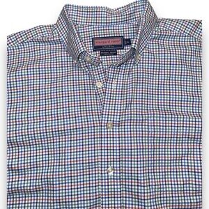 Vineyard Vines Plaid Button Down Murray Shirt - Size: XL‎